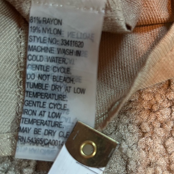 PETER NYGARD New Button down Shirt Roll Tab Sleeves Plus Size 20 Shining Soft - Picture 5 of 11